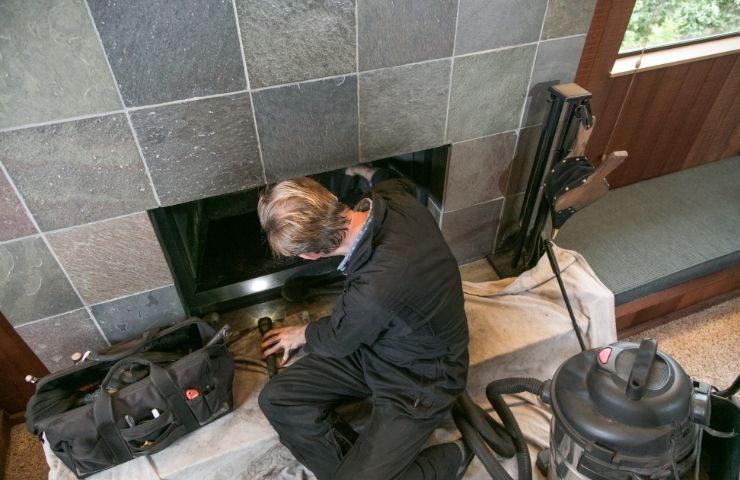 Professional chimney sweeping services in New York City